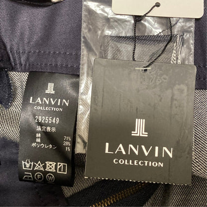 ランバンコレクション シルクブレンドデニムスカート