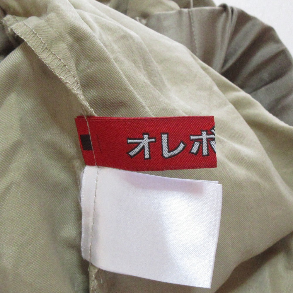 オレボレブラ 刺繍テーパードパンツ