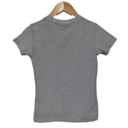 フェンディ ボーダー半袖Tシャツ