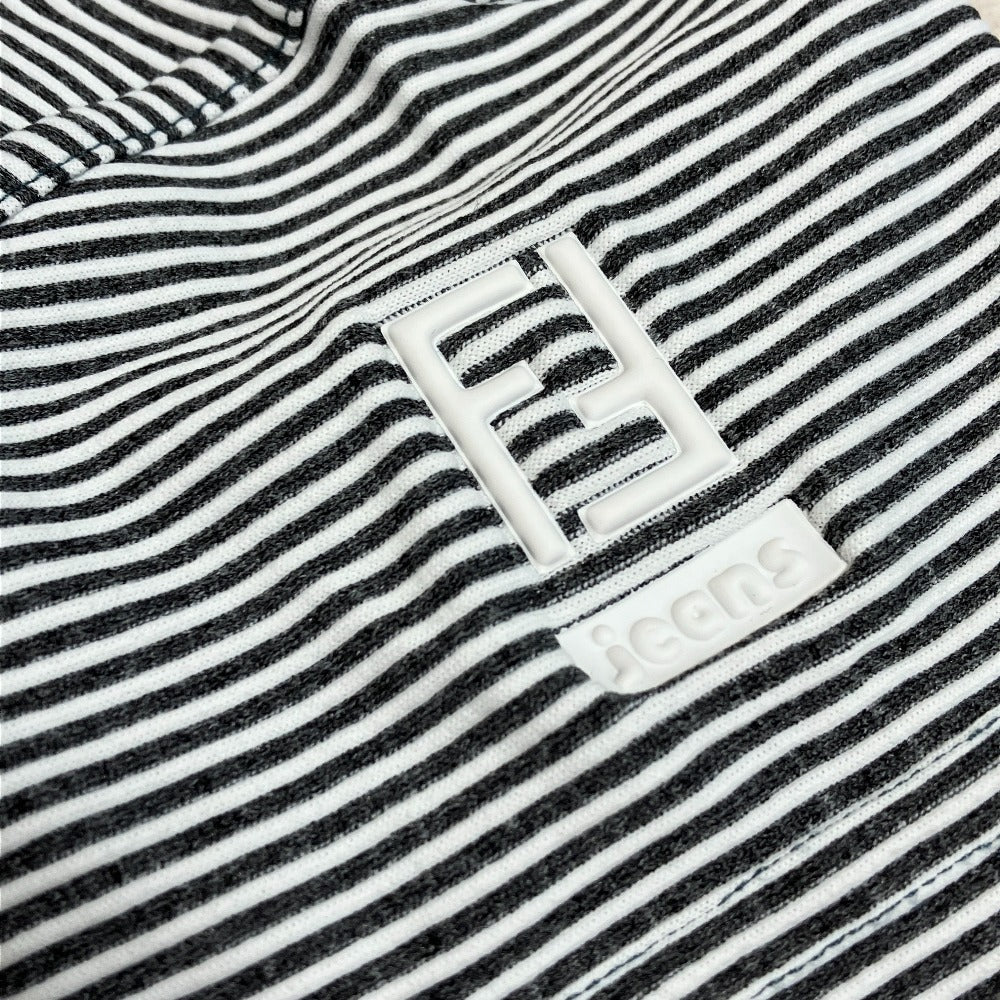 フェンディ ボーダー半袖Tシャツ