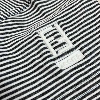フェンディ ボーダー半袖Tシャツ