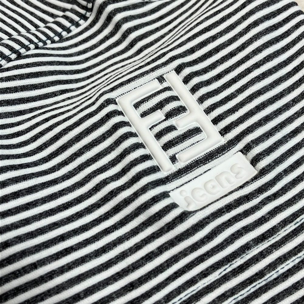 フェンディ ボーダー半袖Tシャツ