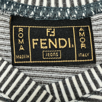 フェンディ ボーダー半袖Tシャツ