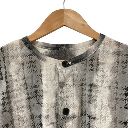 ヨウジヤマモト HOUNDTOOTH DOTS TULLE カーディガン