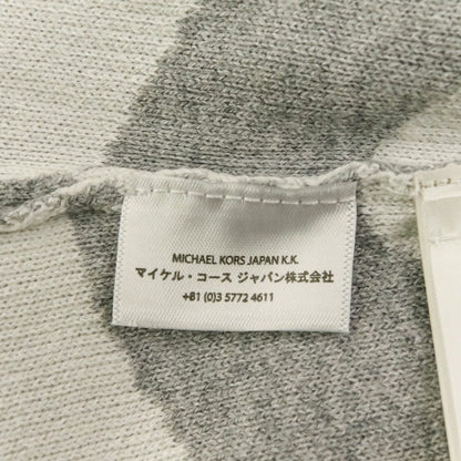 マイケルマイケルコース ニットフーデッドポンチョジャケット