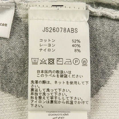 マイケルマイケルコース ニットフーデッドポンチョジャケット