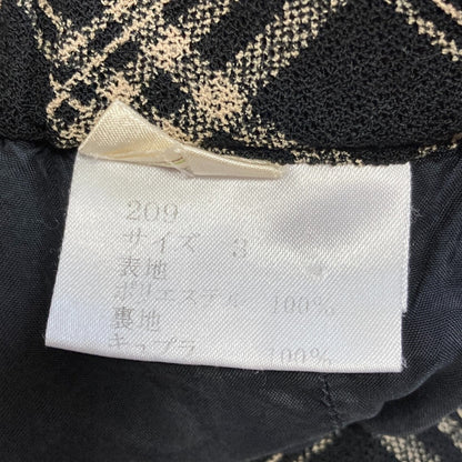 アキアカネ チェックプリーツロングスカート
