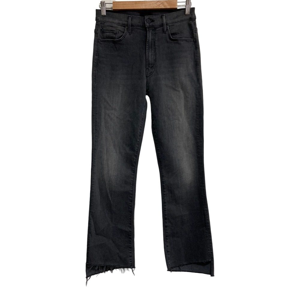 マザー THE INSIDER CROP STEP FRAY デニムパンツ