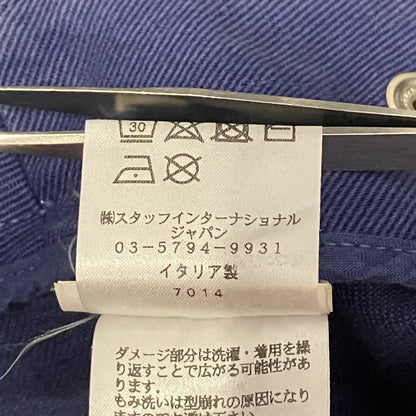 エムエムシックス メゾンマルジェラ デニムフロントボタンスカート