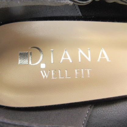 ダイアナ WELL FIT エナメルウェッジパンプス