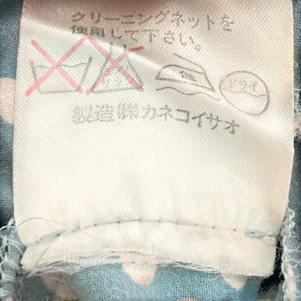 カネコイサオ ドットプリントフリルブラウススカートセット