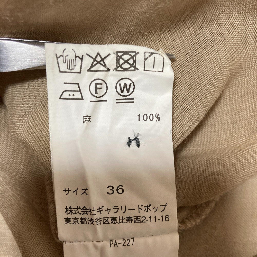 パドカレ リネンシャツ