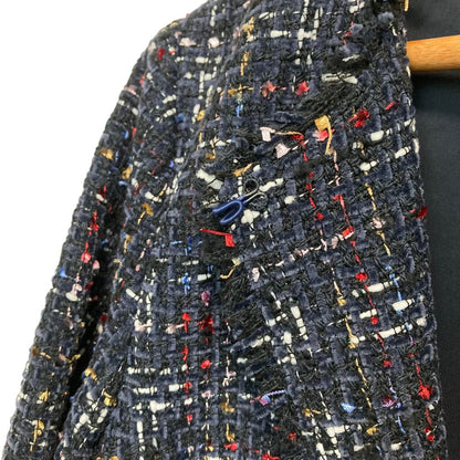 セオリー MULTI TWEED ノーカラージャケット