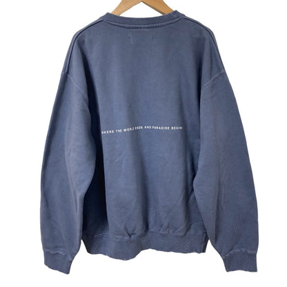 ジョンブル Vintage Print コットンスウェットトレーナー