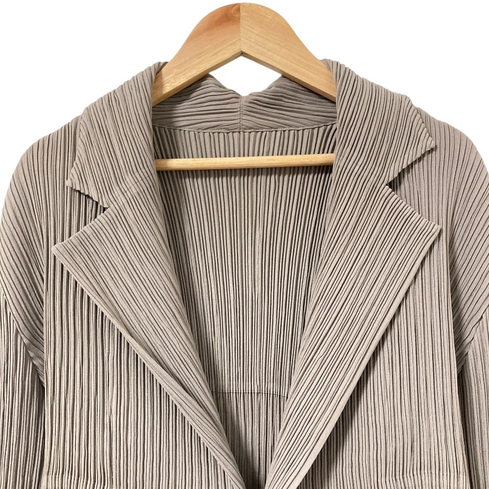 イッセイミヤケ HATCHING PLEATS テーラードジャケット