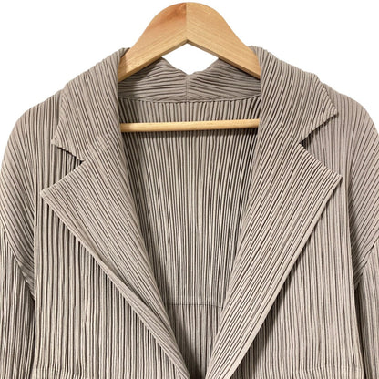 イッセイミヤケ HATCHING PLEATS テーラードジャケット