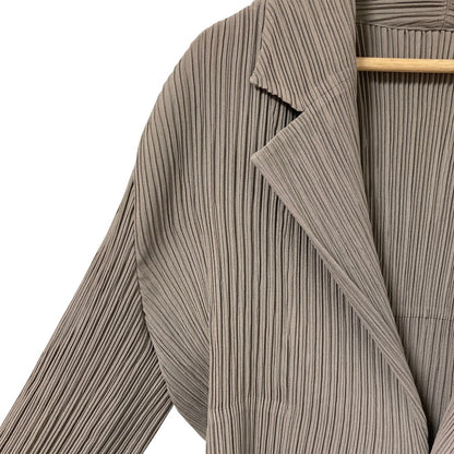 イッセイミヤケ HATCHING PLEATS テーラードジャケット