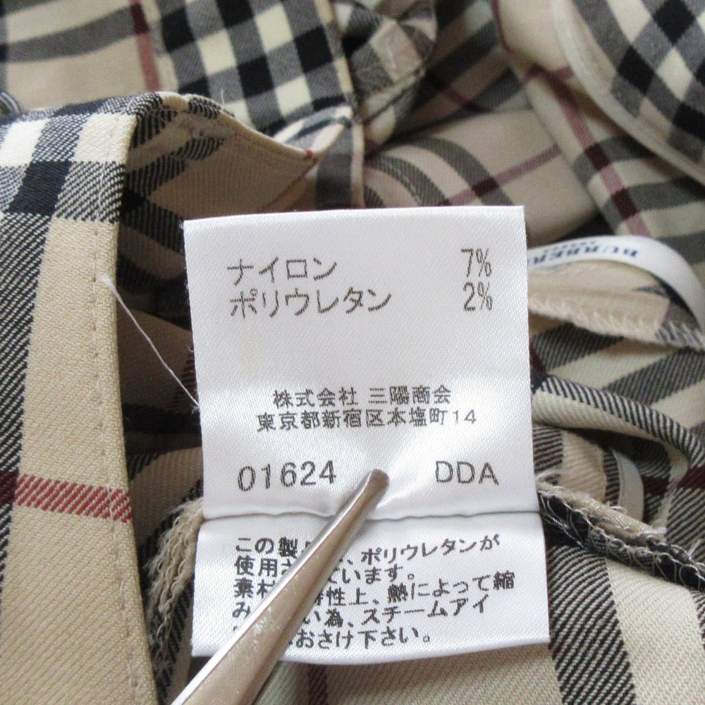 バーバリーロンドン ノバチェック スラックス