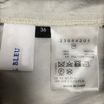 ルシェルブルー Ruched Track Jacket サテンジャケット