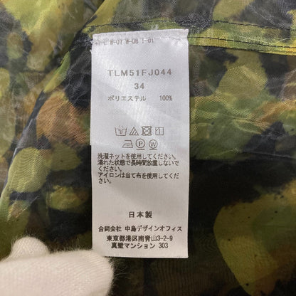 テルマ シアー総柄ブラウス
