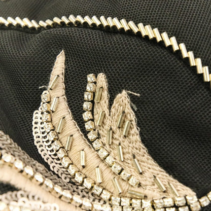 グレースコンチネンタル シルク刺繍ドレス