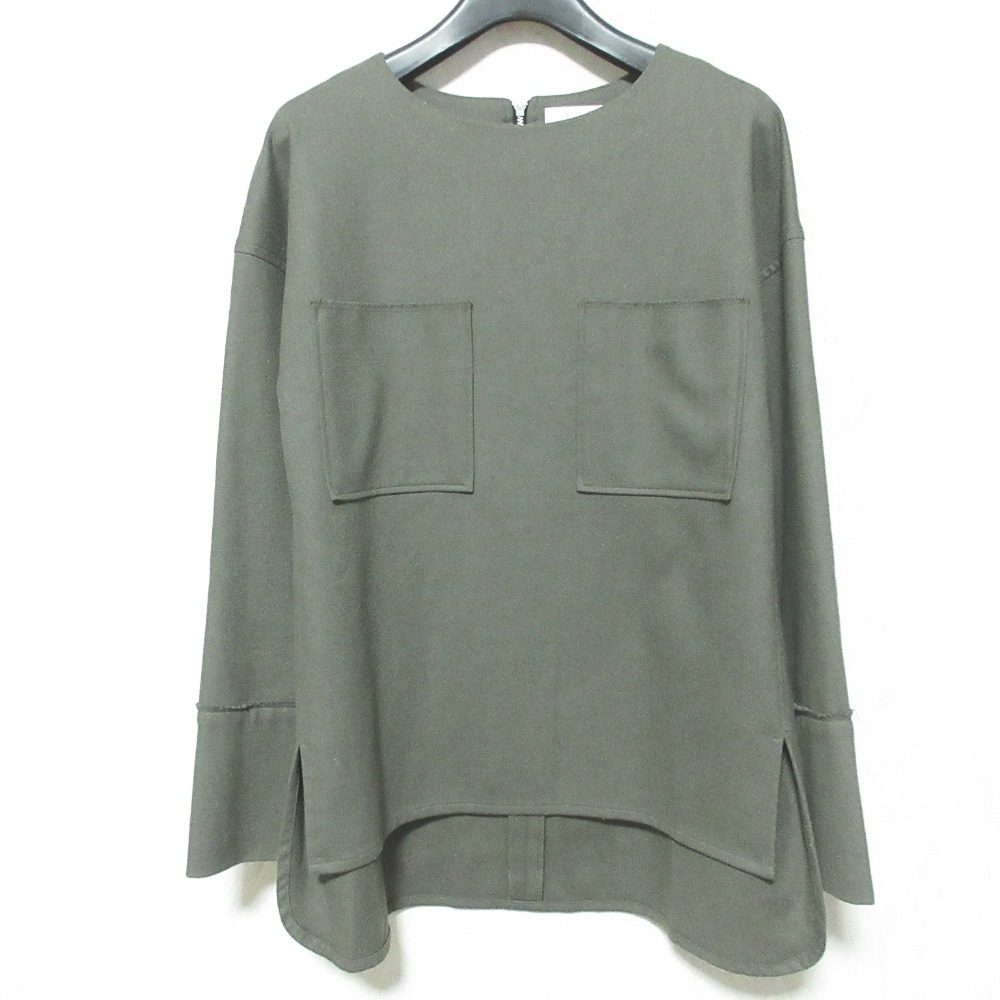 YONFA ウールプルオーバーブラウス