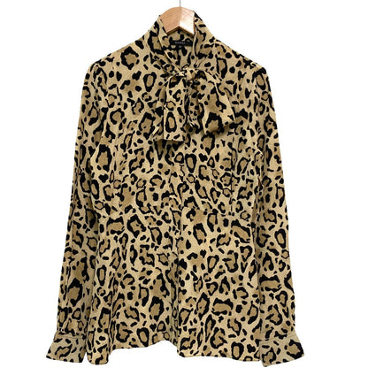 グッチ レオパード シルクブラウス