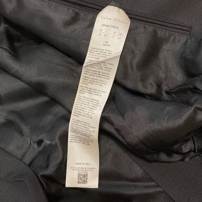 リックオウエンス ナローラペルジャケット