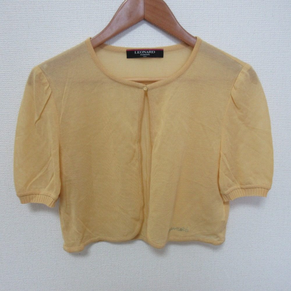 レオナールファッション シアーボレロ