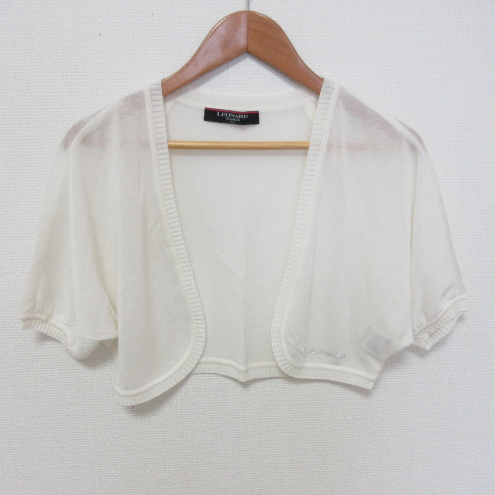 レオナールファッション シアーボレロ