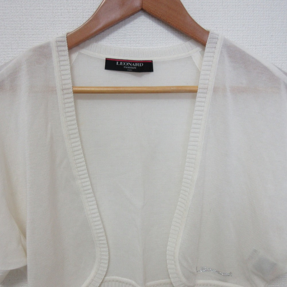 レオナールファッション シアーボレロ