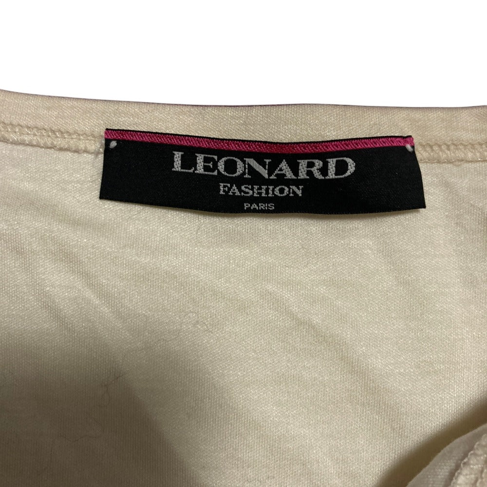 レオナールファッション コットンワンピース
