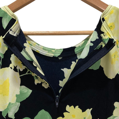 レオナールファッション フラワープリントワンピース