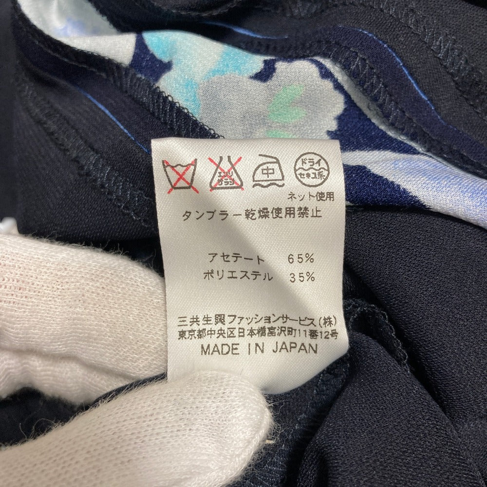 レオナールファッション フラワープリントワンピース