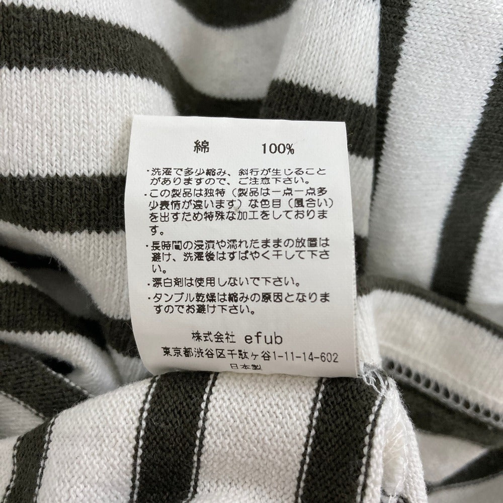 グッドグリーフ ボーダーボートネックカットソー