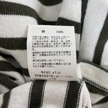 グッドグリーフ ボーダーボートネックカットソー
