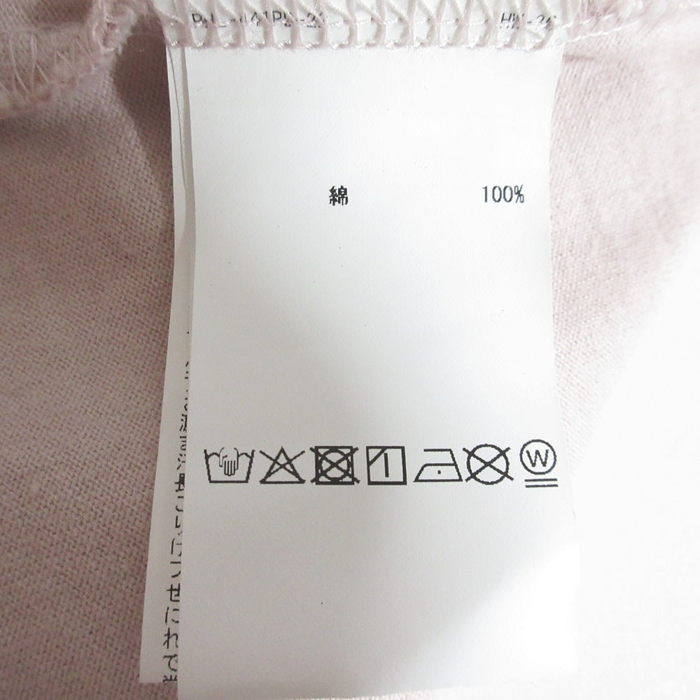 ピンクハウス スイートピー ロゴプリントロングスリーブTシャツ