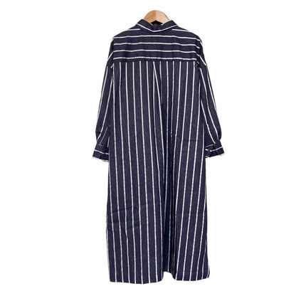 イアパピヨネ 長袖ロングシャツワンピース