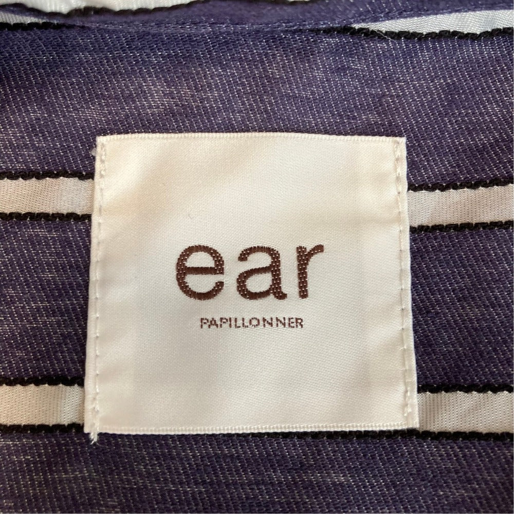 イアパピヨネ 長袖ロングシャツワンピース