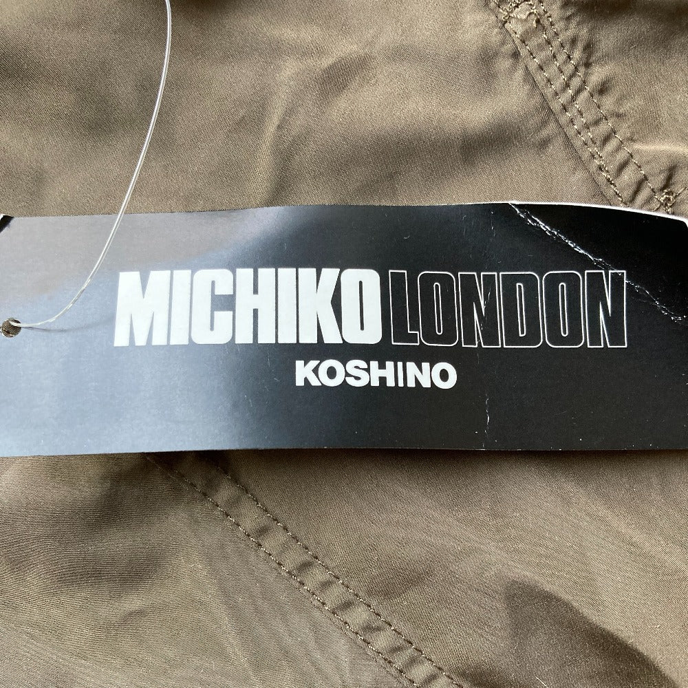 ミチコロンドン フーデッドナイロンコート
