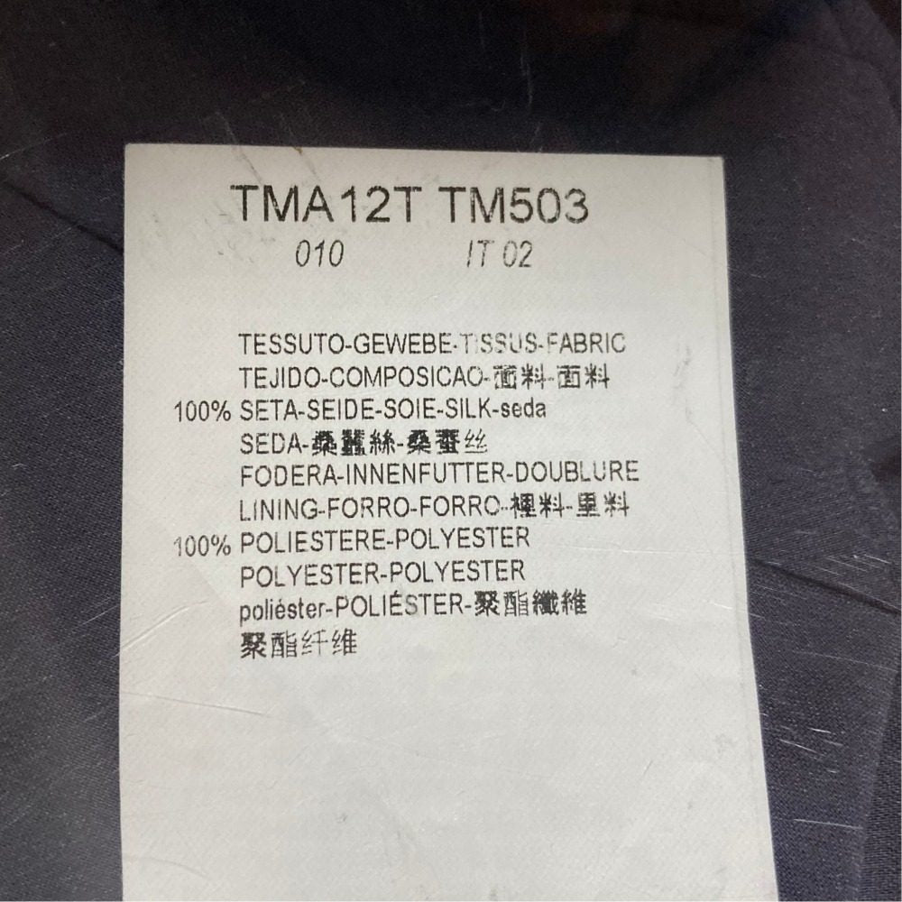アルマーニコレツォーニ シルクワンピース