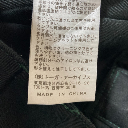 トーガアーカイブス ツイルフレアパンツ