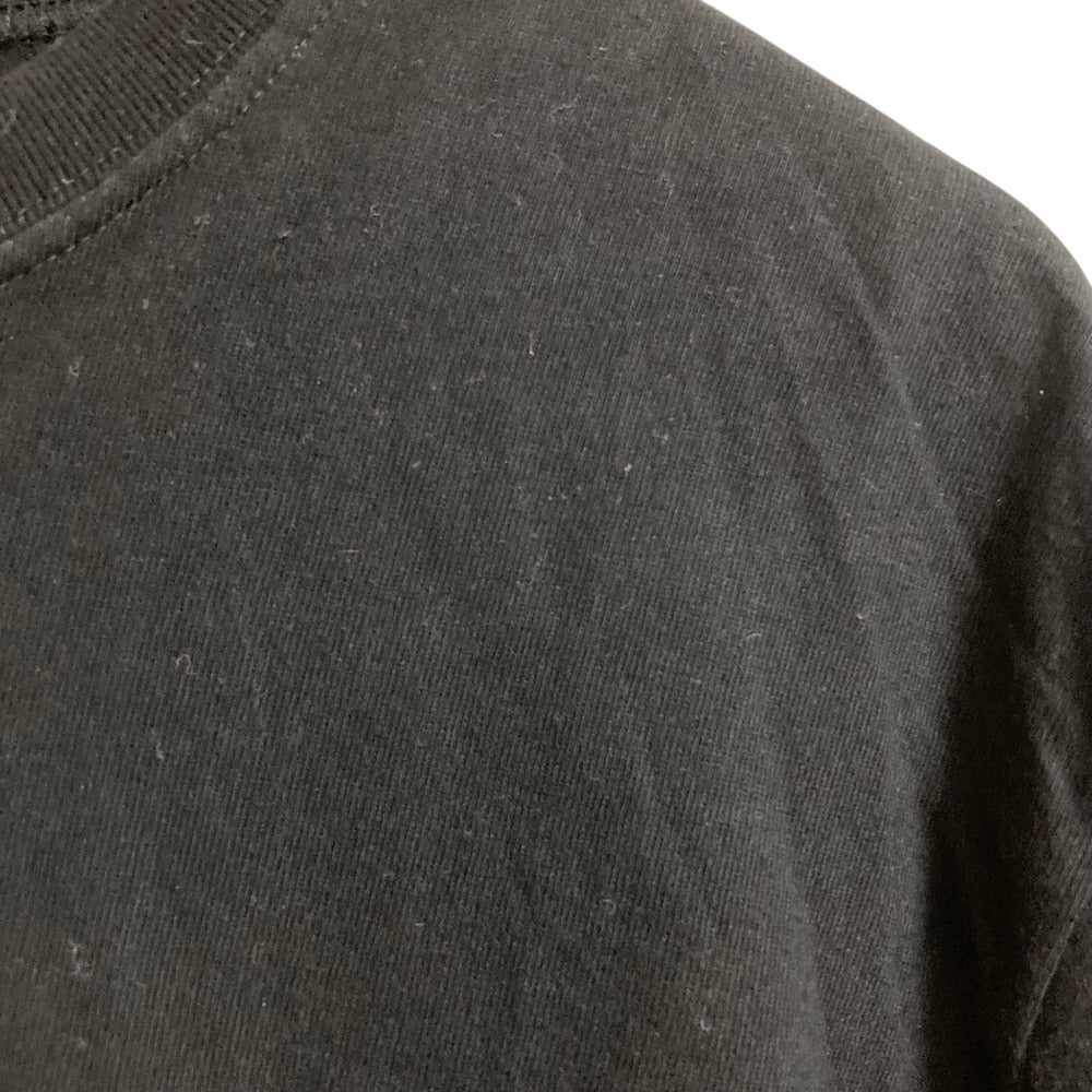 ヨウジヤマモト CottonJersey Blooming flowers Black Is Modest Tシャツ