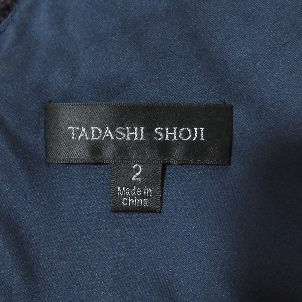 タダシショージ レーススパンコールドレス