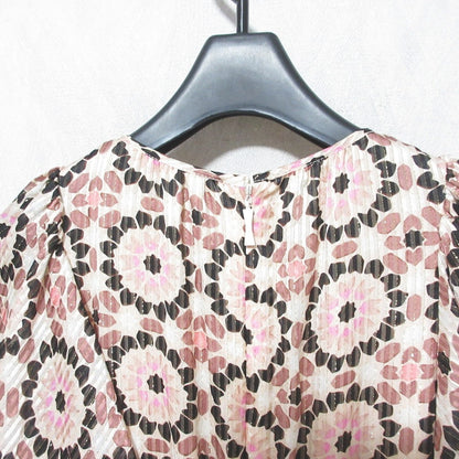 ケイトスペードニューヨーク Floral Mosaic Flutter Dres シルクワンピース