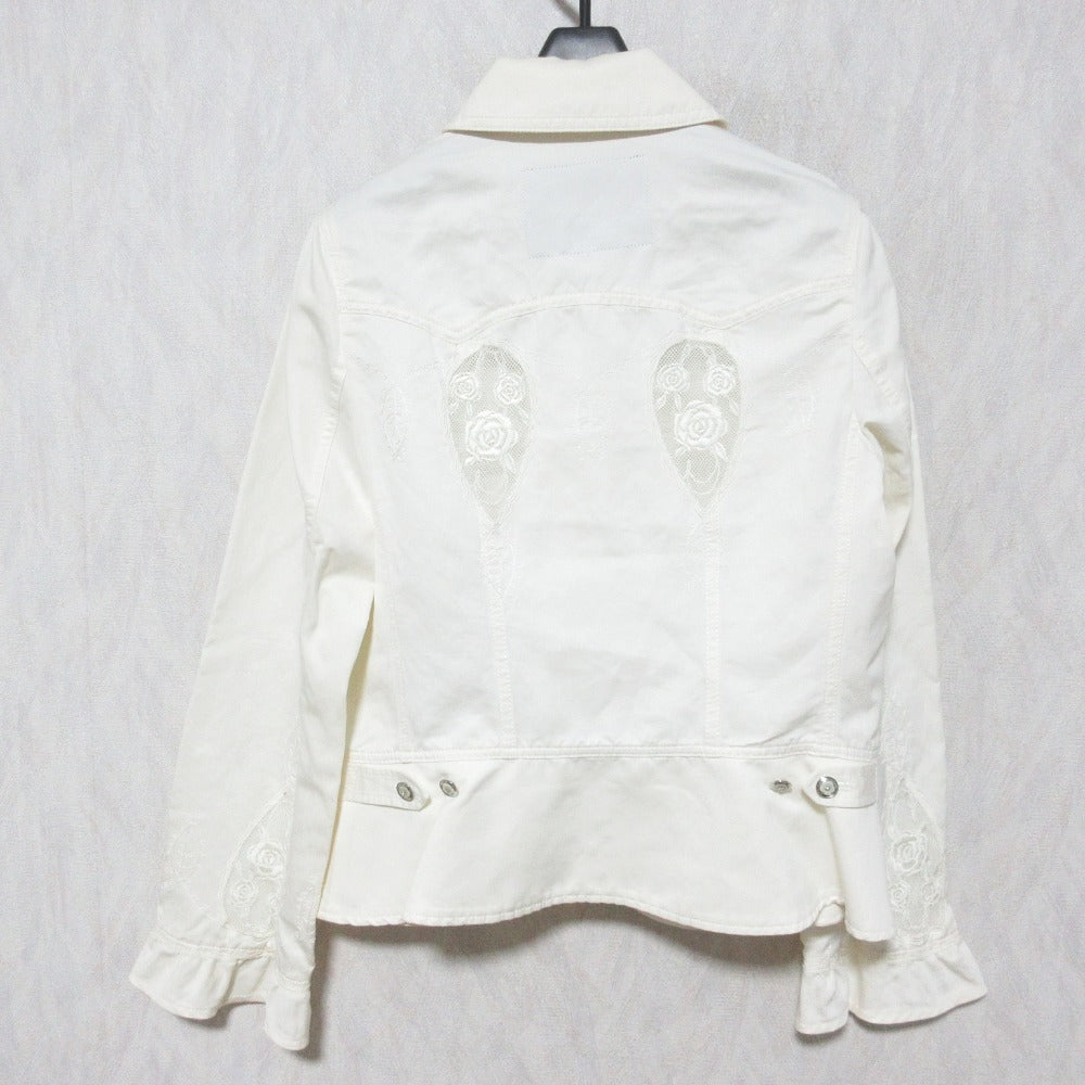 インゲボルグ 刺繍レースフレアスリーブジャケット