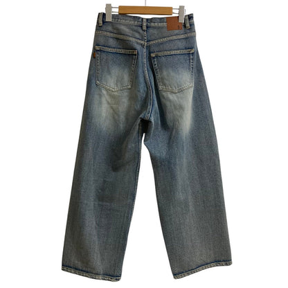 スピックアンドスパン 5 1/2 TUCKBARREL デニムパンツ