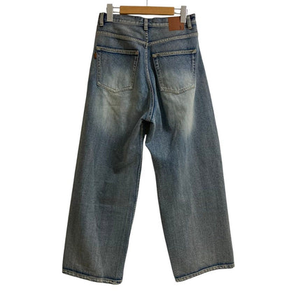 スピックアンドスパン 5 1/2 TUCKBARREL デニムパンツ