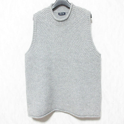 パパスプラス カシミヤブレンドニットベスト