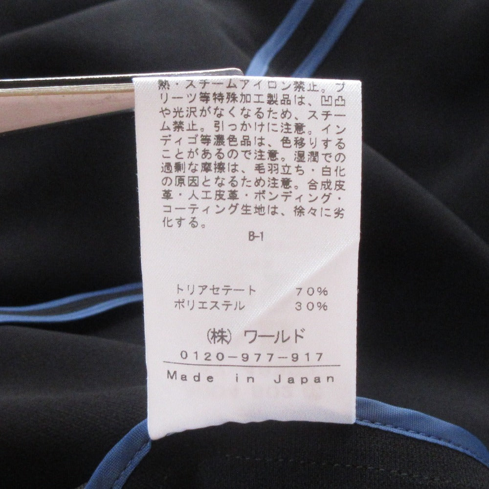 インディヴィ ノーカラーセットアップスーツ
